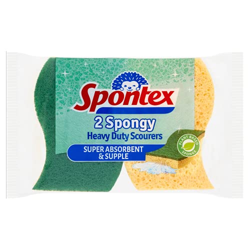 Spontex Heavy Duty Super Absorbent Scourers