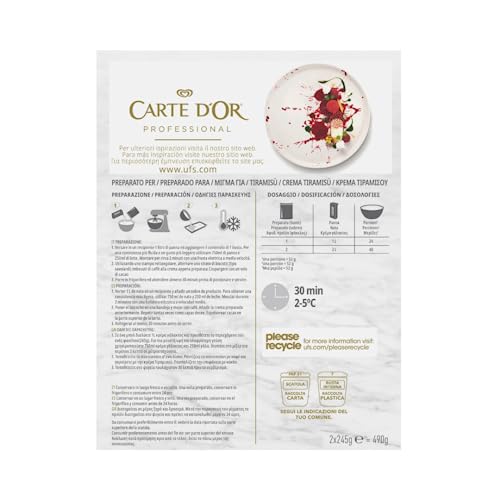 Carte d’Or preparato per Tiramisù - 2 x 245g