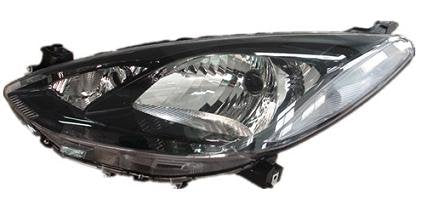 FARO DEPO H4 C/MOT. ELETTRICO PARABOLA NERA MAZ DA 2-08/'07>12/'14 - DX