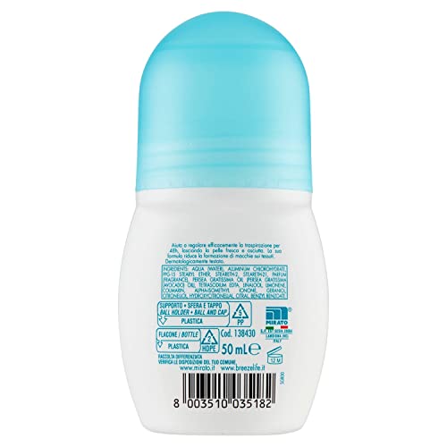 Breeze Deodorante Roll-On Neutro, 50ml