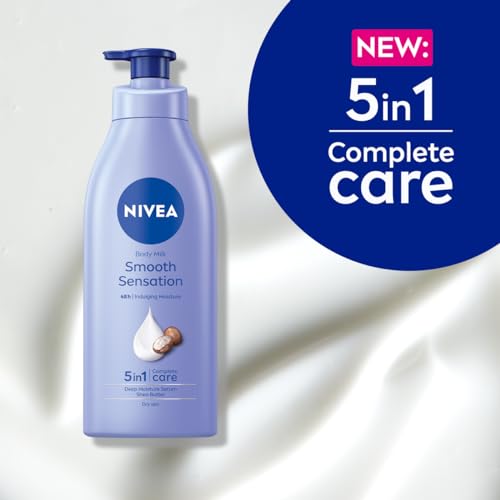 Nivea Crema Corpo Vellutante con Burro di Karité Siero Idratazione Intensa per Pelle secca e 500ml