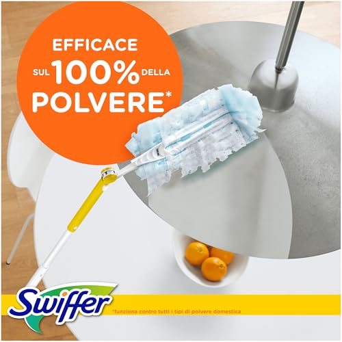 Swiffer Duster Piumini Catturapolvere Manico + 2 Piumini