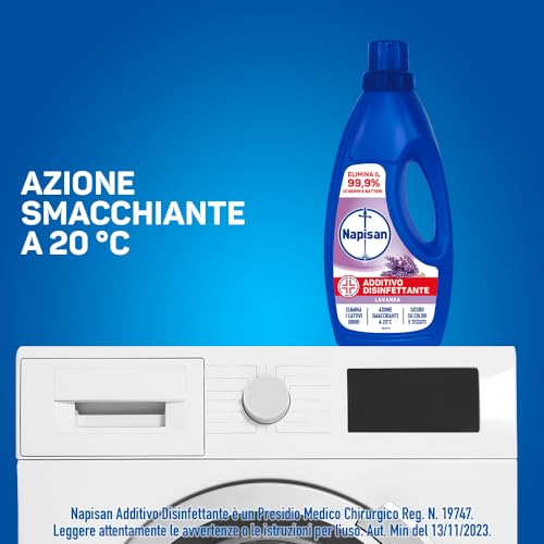 Napisan Additivo Disinfettante Lavatrice Freschezza di Lavanda