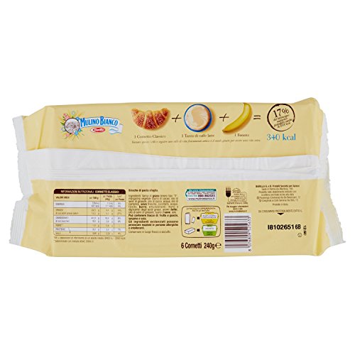 Mulino Bianco Cornetti (Confezione da 6 cornetti) - [confezione da 3]