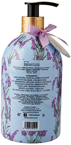 IDC INSTITUTE, Jabón para manos scented garden -lavanda - 500 ml.