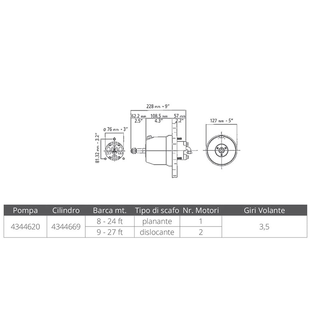 Ultraflex Flangia Montaggio X74