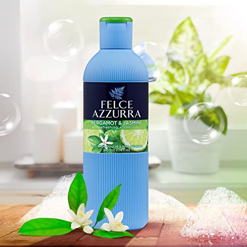 Felce Azzurra Bagnodoccia Fresco - 6 Confezioni da 650 ml - Totale: 3900 ml