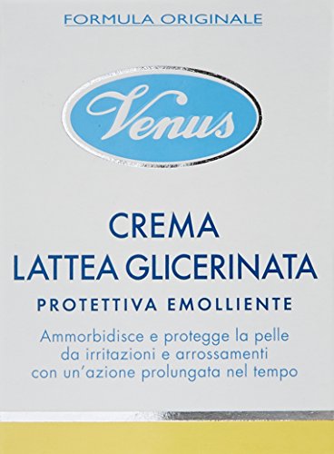 Venus - Crema Lattea Glicerinata, Protettiva Emolliente - 50 ml