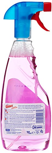 Glassex Detergente per vetri con Aceto - 12 pezzi da 500 ml [6 l]