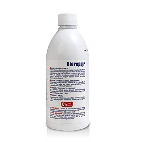 Biorepair: "collutorio collutorio con Antibacterical – 500 ml/16.9 fl. oz - Confezione da 2