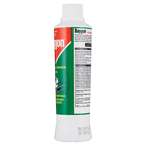 Baygon Scarafaggi e Formiche, Insetticida in Polvere, Efficacia Rapida e di Lunga Durata, 1 Confezione da 250 gr