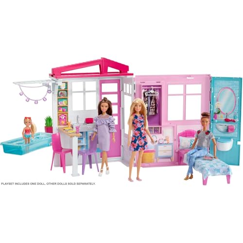 Barbie Loft con Bambola, Casa a 1 Piano
