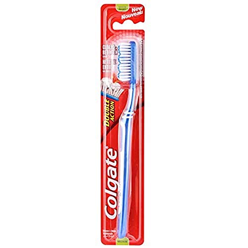 Colgate Spazzolino da denti a doppia azione medio, COL129