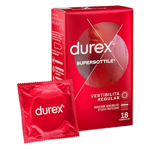 Durex SuperSottile Vestibilità Extra-Large Preservativi Sottil