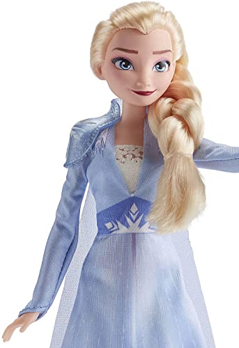 Disney Frozen Elsa Fashion Doll With Long Blonde Hair and Blue Outfit Inspired by Frozen 2 – Toy for Kids 3 Years Old and Up