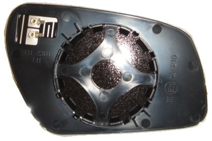 CG94 PIASTRA SPECCHIO TERMICA- VETRO CURVO - Posizione Sinistra [Lato Guida] Per Auto: FOCUS