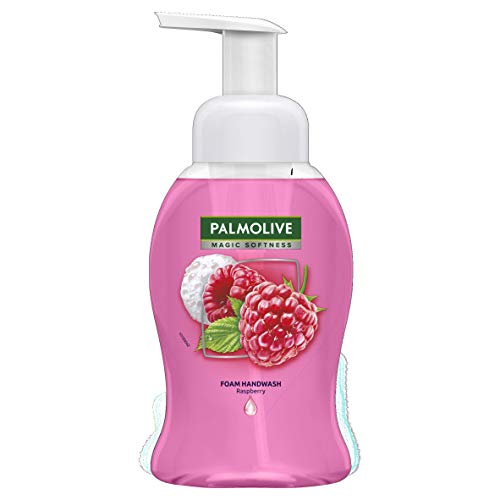 Palmolive profumata Schiuma di sapone Lampone, Confezione da (3 X 250 ML)