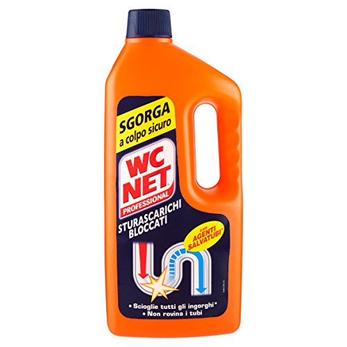 WC Net - Stura Scarichi Bloccati, con Agenti Salvatubi - 1000 ml parent