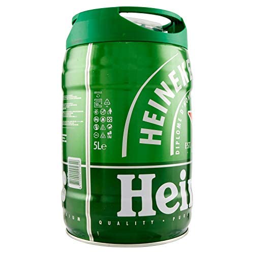 Heineken fusto senza impianto spillatore da 5litri