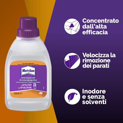 Metylan Staccaparati, Liquido distaccante per velocizzare la rimozione dei parati,