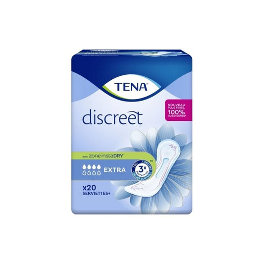Tena Discreet Extra - 12 confezioni da 20 pezzi