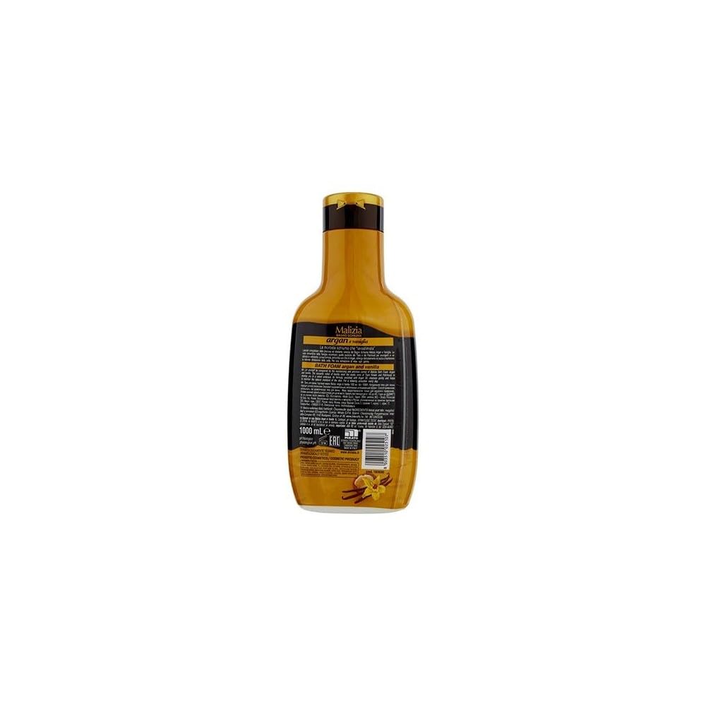 Malizia - Bagno Schiuma, Argan e Vaniglia - 1000 ml