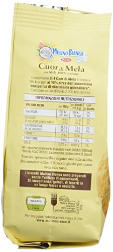 Mulino Bianco - Cuor di Mela - 12 confezioni da 300g [3.6kg]