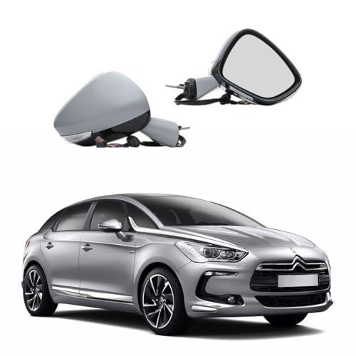 CG94 - Specchietto Retrovisore Elett. Termico C/Fanalini per Auto CITRO_EN DS5 - Calotta da Verniciare - con Sonda 9PIN