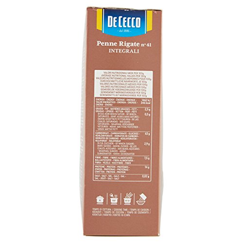 De Cecco Penne Rigate Integrali - 500 g parent