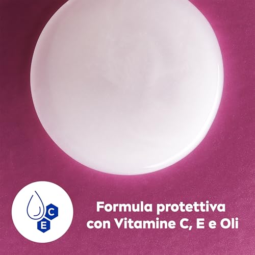 NIVEA Bagnodoccia Care & Diamond 750 ml, Bagnoschiuma in crema detergente e idratante, Crema docciaschiuma arricchita con Vitamine C, E e Oli Nutrienti dal profumo floreale di Calla