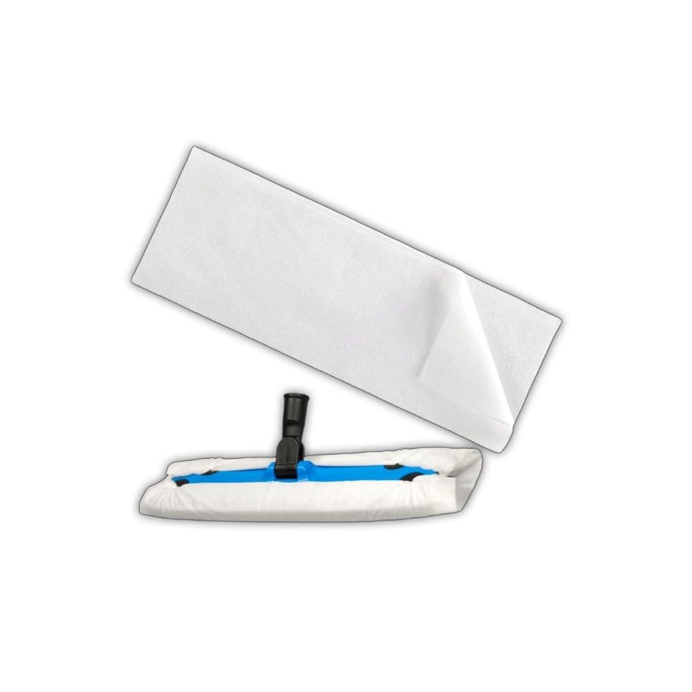 50 pezzi - L'UNICO ORIGINALE PANNI PER SPOLVERARE PULIZIA CATTURAPOLVERE PANNO ELETTROSTATICO CATTURA POLVERE ANTIPOLVERE PULIRE MOBILI PAVIMENTI CASA SUPERFICI GRANDE 22X60cm 5 pacchi da 10pz