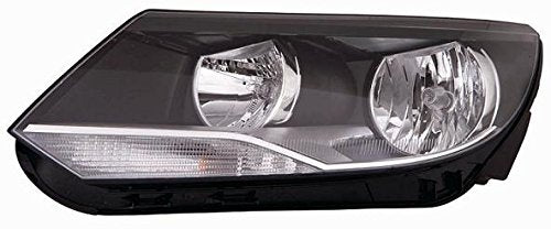 CG94 PROIETTORE H7-H15 CON MOTOR. ELETT. [Lato SX] PARABOLA NERA Per Auto: TIGUAN