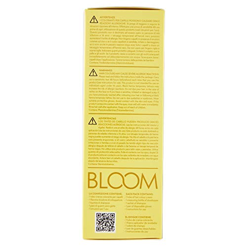 DIKSON BLOOM CREMA COLORANTE CAPELLI 600 BIONDO SCURO | MIX DI OLI BIOLOGICI