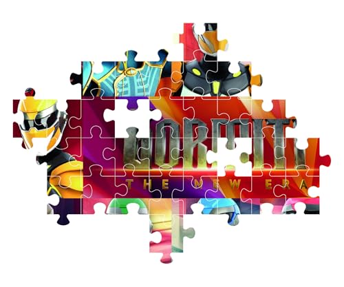 Clementoni - Puzzle per Bambini 104 Pezzi, Illustrazione Gormiti, per Bambini dai 6 Anni, Cartoni Animati, Supereroi, Idea Regalo Compleanno, Made in Italy, 48,5x33,5 cm, 25790