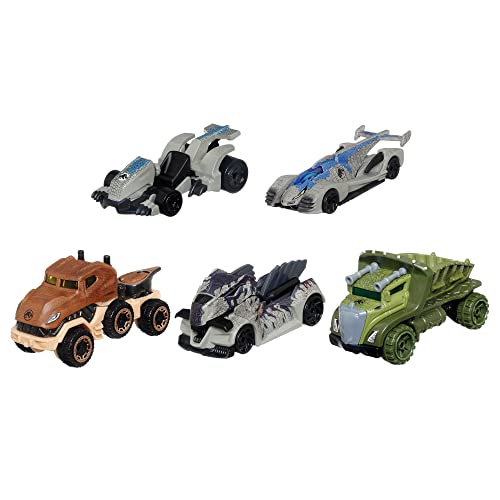Hot Wheels Character Cars Jurassic World Dominion Diecast Model Vehicle's -