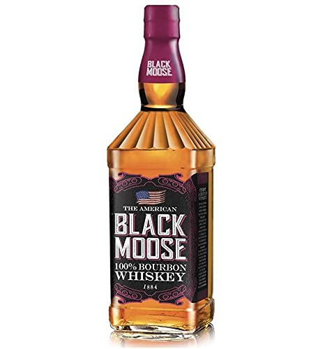 BLACK MOOSE THE AMERICAN WHISKEY 100% BOURBON 1 LT