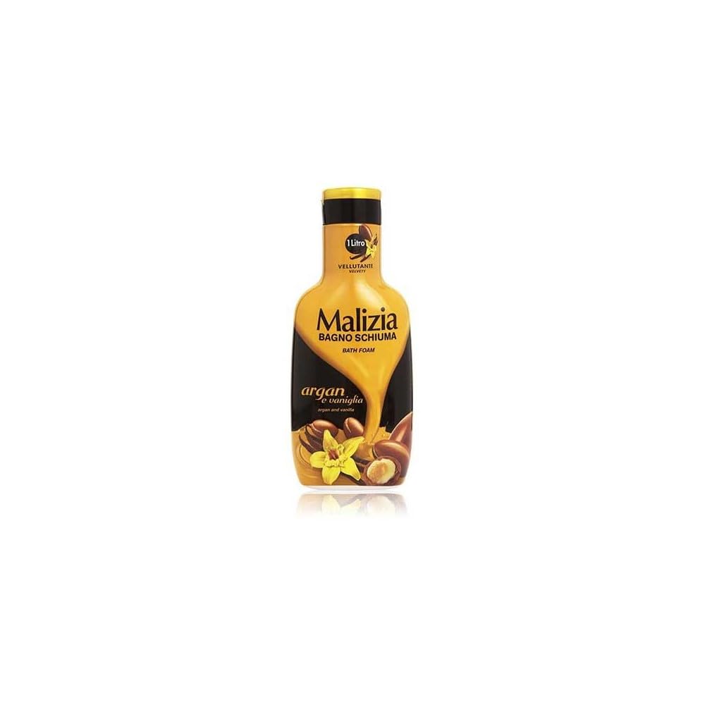 Malizia - Bagno Schiuma, Argan e Vaniglia - 1000 ml