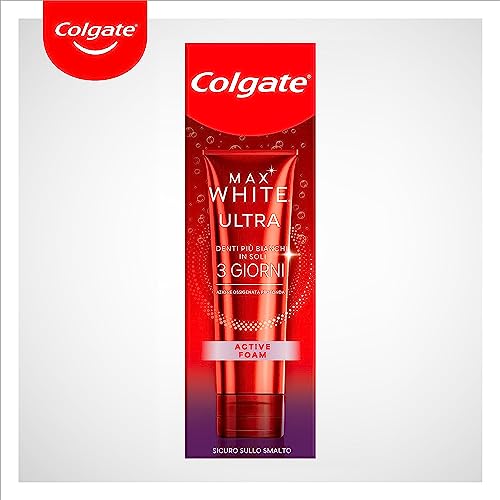 Colgate Dentifricio Sbiancante Max White Ultra Active