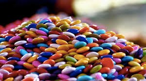 Mini Smarties Multicolore Da 1 killogram Al Cioccolato CRISPO Confetti Lenti FaiDaTe Bomboniere