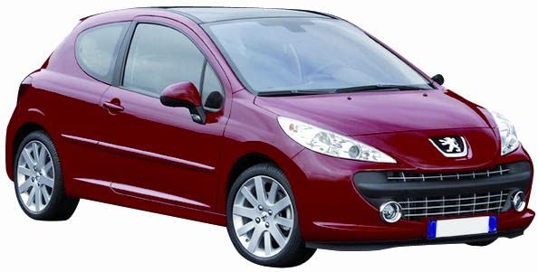 CG94 PIASTRA SPECCHIO TERMICA- - Posizione Sinistra [Lato Guida] Per Auto: 207