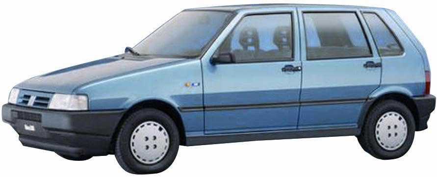 CG94 - FANALE ANTERIORE F!IAT UNO RY DX ARANCIO