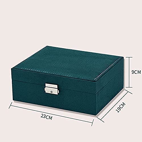 WERYU Jewelry Box Pendant Necklace Ring Diamond Ring Bracelet Gift Storage Box