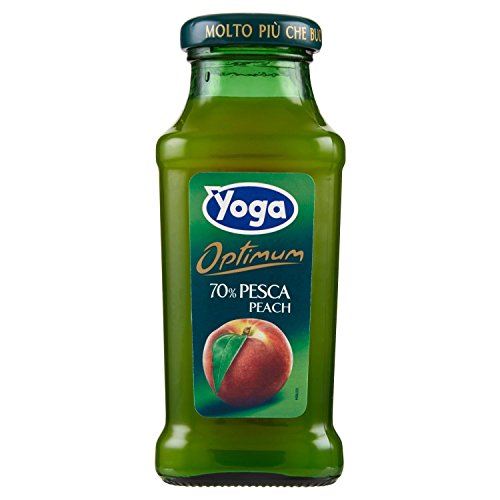 Yoga Succo Pesca In Vetro, 200ml