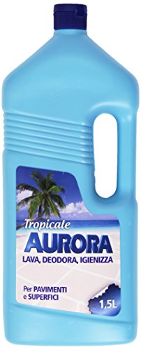 Aurora - Tropicale, Detersivo Per Pavimenti E Superfici Lavabili - 1500 Ml