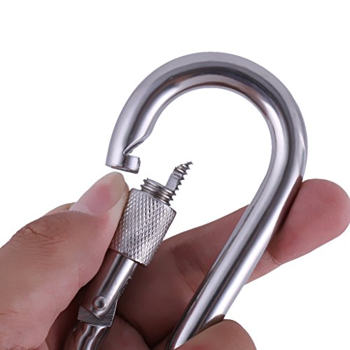 Moschettone in acciaio inox, moschettone per barche a vela