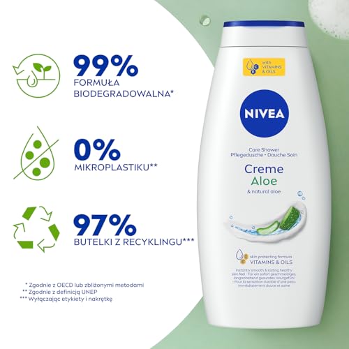 Nivea Bagnoschiuma Crema Care & Cashmere - 750 Ml