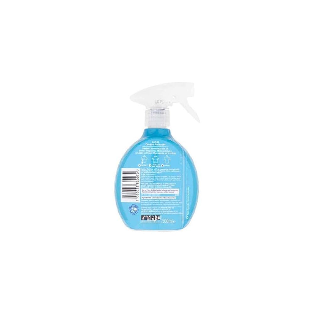 LENOR CREASE RELEASER 500 ML TRIGGER IMPORT PROFUMA E RIMUOVE LE PIEGHE DAI TESSUTI SPRING AWAKENING RISVEGLIO PRIMAVERILE
