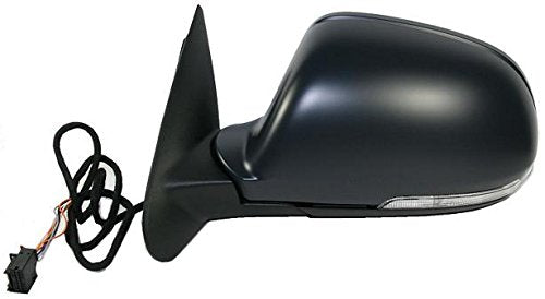 CG94 RETROVISORE ELETT. Term. Rib. C/Fan. E Luce CORT. Sinistra [Lato Guida] per Auto: Octavia - Calotta da VERNICIARE - 9/11 Pin - Vetro ASF. Blu