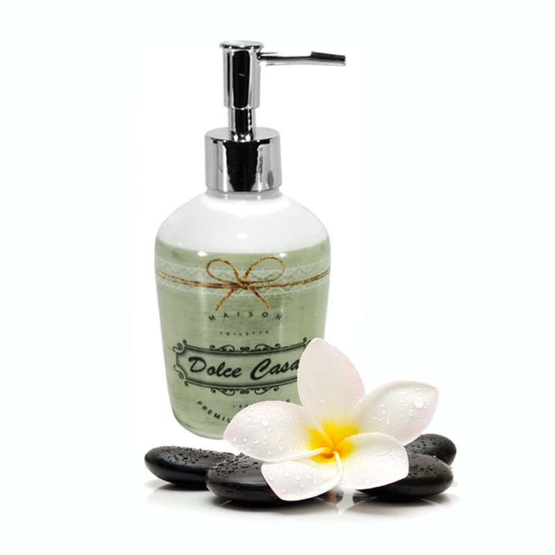 CG94 Set Bagno 3 Pezzi in Ceramica Verde