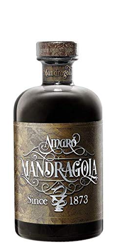LIQUORE MANDRAGOLA AMARO DI ERBE 45° - 6 bottiglie 0,5 L - Liquore amaro di erbe e radici Mandragola